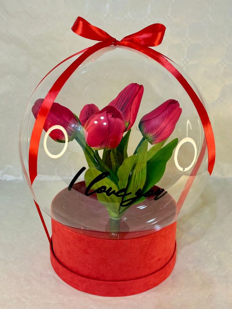 Artificial Flower Balloon – Elegance & Uniqueness 💐🎈
